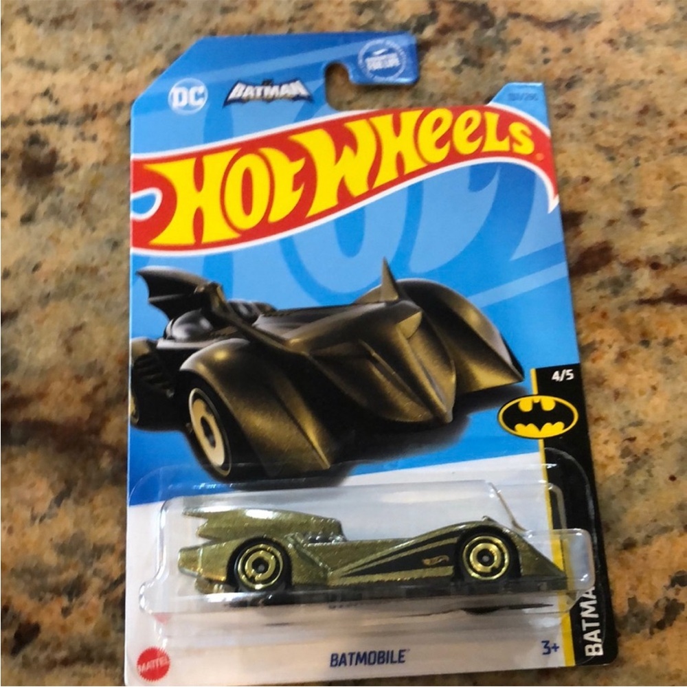New hot wheels Batmobile he brave in the bold error car in a box brand
